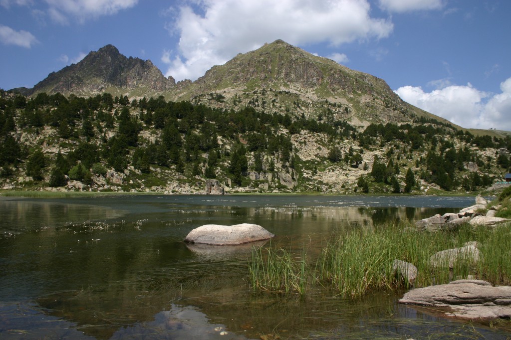 Lago de Pessons, Andorra, pesca, mosca, trucha