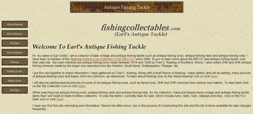 Fishing Collectables