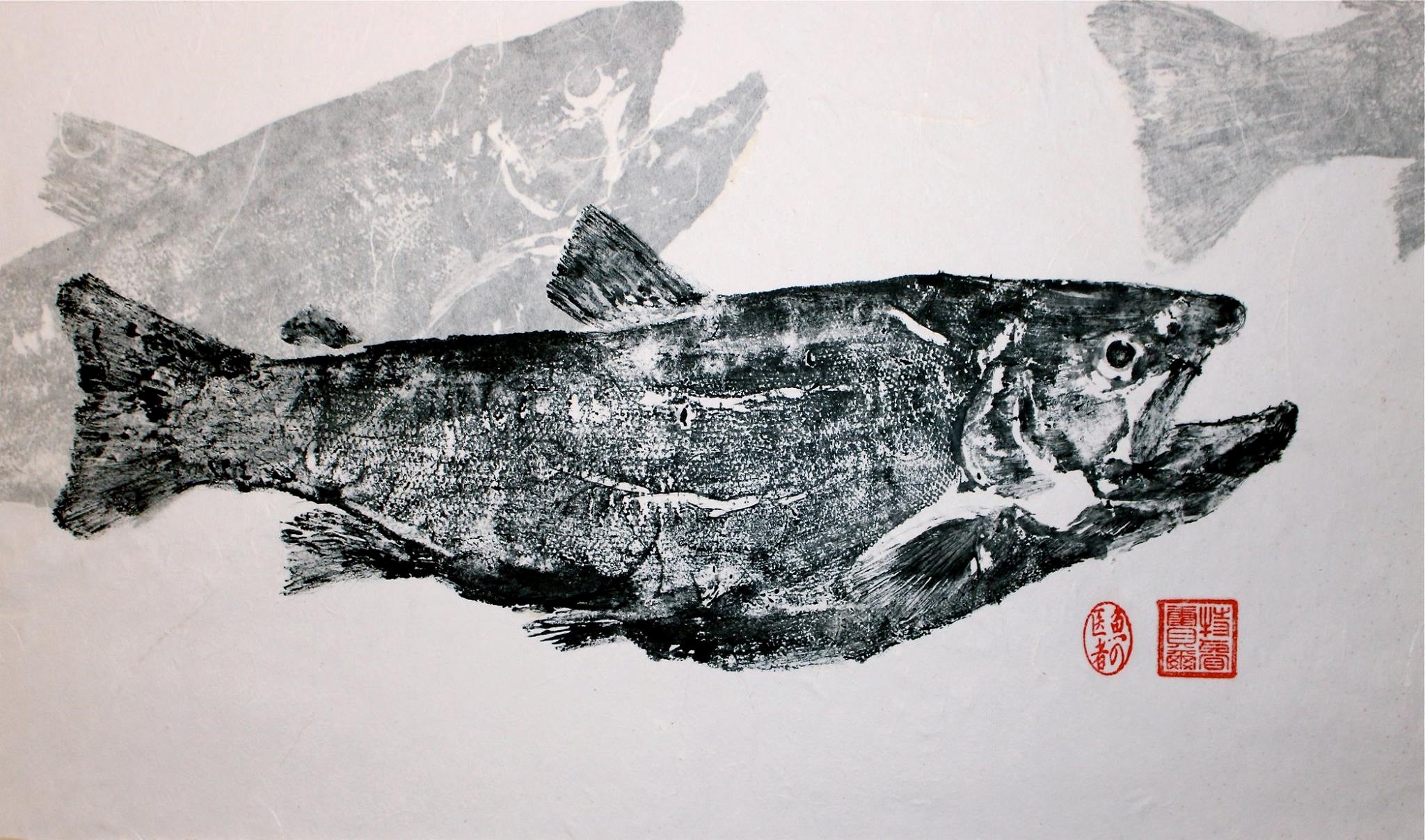 Gyotaku, grabado japonés 