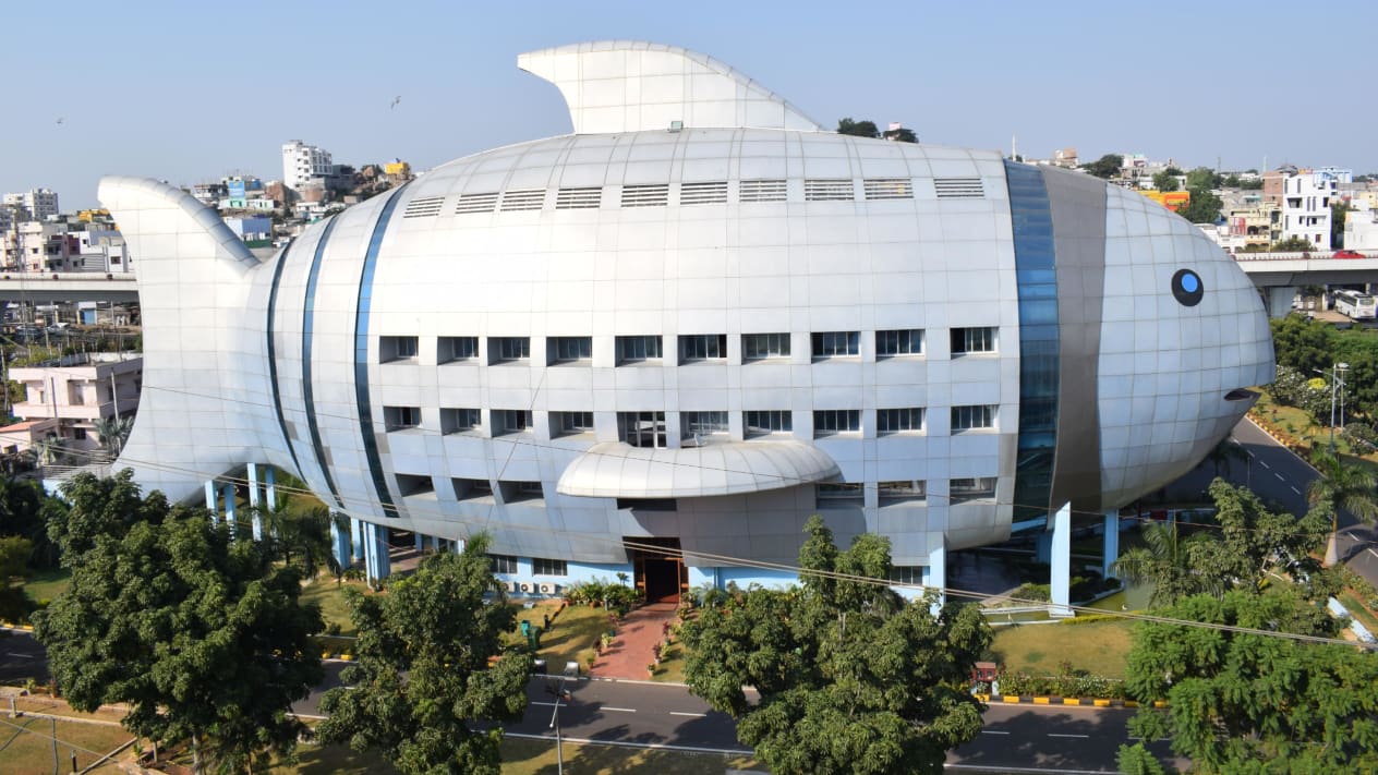 Edificio Pez en la India, Hyderabad