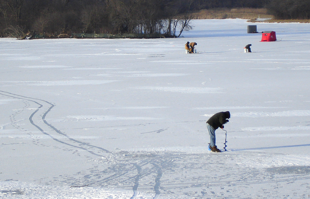 ice fishing, tips, safety, video